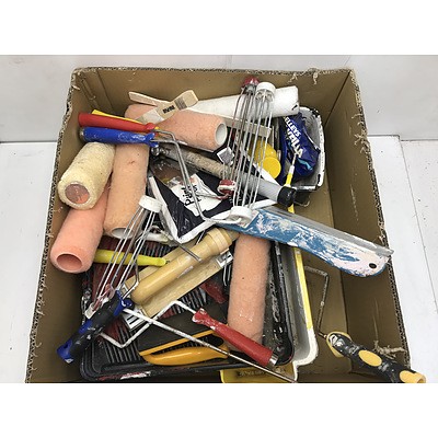 Lot Of Assorted Painting Accessories