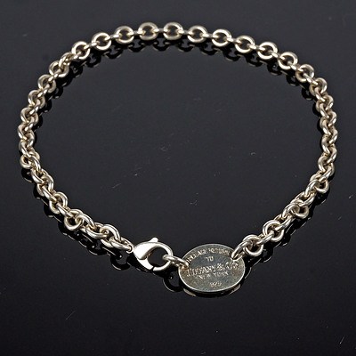 Tiffany Sterling Silver Double Braclet
