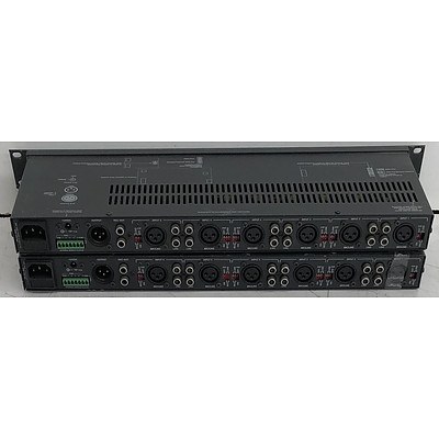 Australian Monitor Installation Series MX61 6-Channel Mono Mixer - Lot of Two