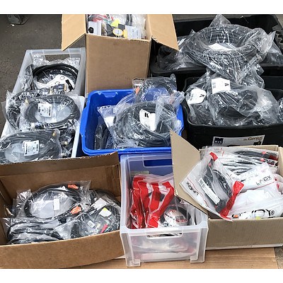 Bulk Lot of Assorted Cables