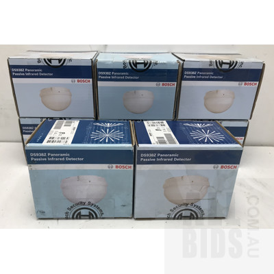 Bosch Panoramic Passive Infrared Detector -Lot Of Eight