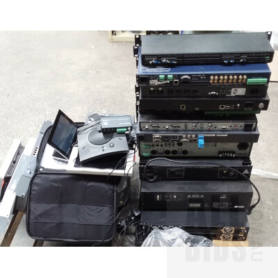 Bulk Lot of Assorted AV Equipment - Lot of Approximately 20