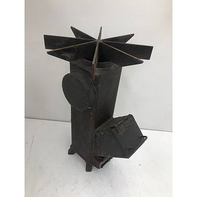 Hand Made Pot Belly Stove