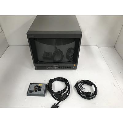 Sony Trinitron PVM-1450QM Colour Video Monitor