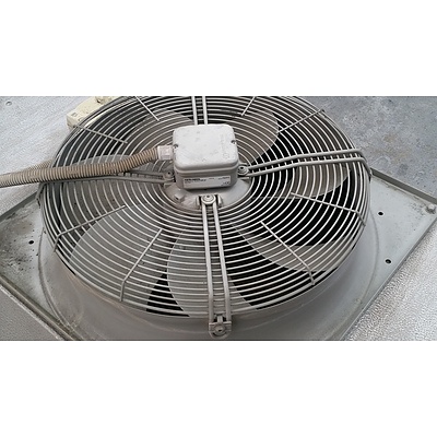 Buffalo Trident Triple/Double and Single Fan Coolroom Blowers - Lot of Three