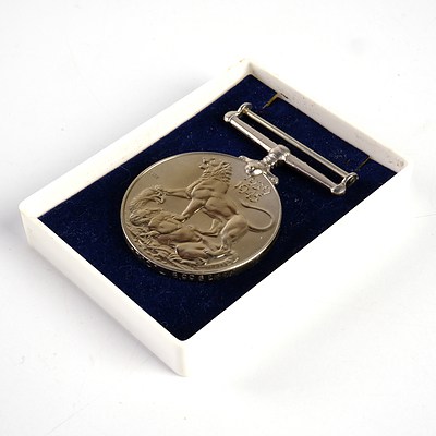 WW II Medallion with Attached Bar