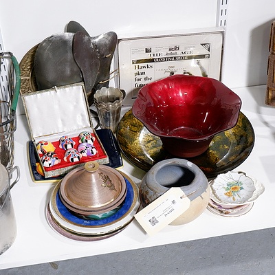 Group of Assorted Decorative Homewares