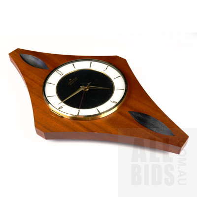 Retro Junghans Timber Cased Wall Clock