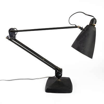 Early Industrial Mid Century Planet Lamp, Australia
