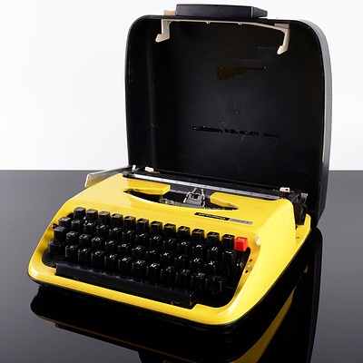 1970s Privileg 300T Typewriter and Case