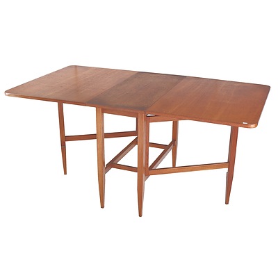 Rare 1960s Parker Teak Gateleg Table