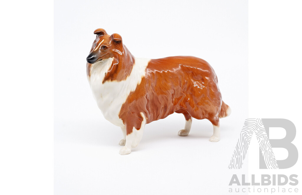 Beswick Figure of 'Lochinvar of Lady Park' Collie, Length 19cm