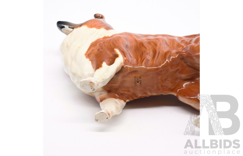 Beswick Figure of 'Lochinvar of Lady Park' Collie, Length 19cm