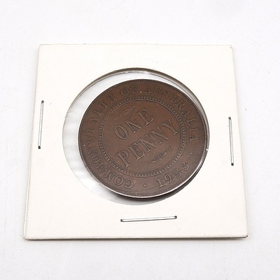Australian 1933 Penny