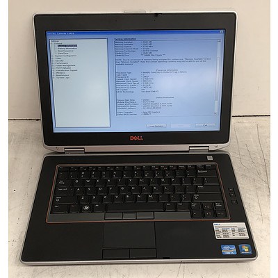 Dell Latitude E6420 14-Inch Core i5 (2520M) 2.50GHz CPU Laptop