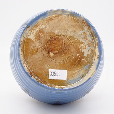 Australian Remued Drip Glazed Vase, No 46