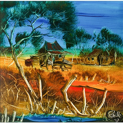 PETALI Nick (1932-2014) Outback Property, 1997