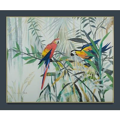 MASTERS Ed, Parrots in Foliage 