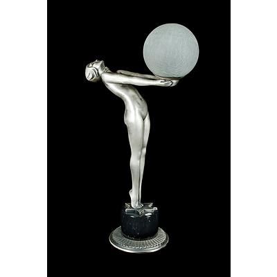 Art Deco Style Lady Grace Table Lamp by Bresnall Lighting