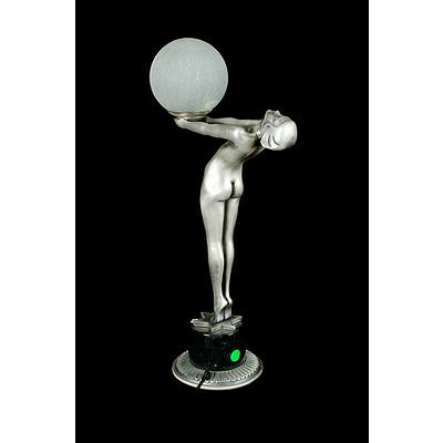 Art Deco Style Lady Grace Table Lamp by Bresnall Lighting