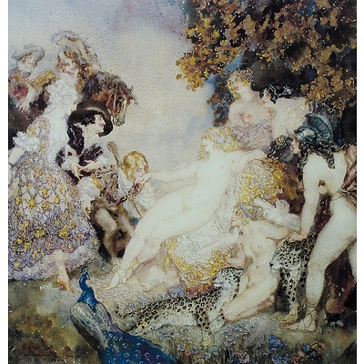LINDSAY Norman (1879-1969) 'Court of Venus'
