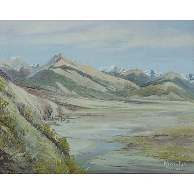 STEYN Nicholas (1926-2011) Mountain Range