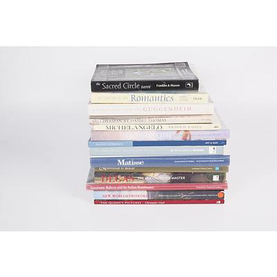 Collection of Art Reference Books