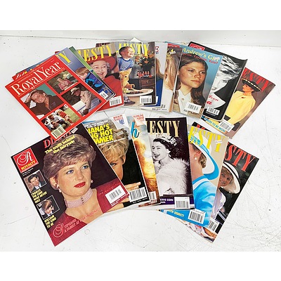 Collection of Royalty and Majesty Magazines