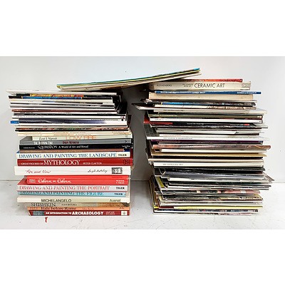Large Collection of Art Books and Magazines