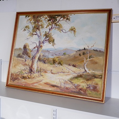 Original Landscape Oil on Board - Signed lower Right Jenson