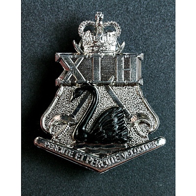 Australian 10th Light Horse Regiment Hat Badge