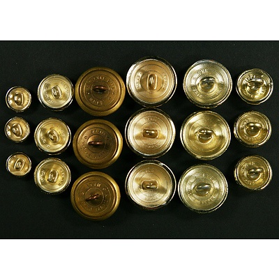 Quantity of AMF, Int Corps and Staff Corp Buttons (18)