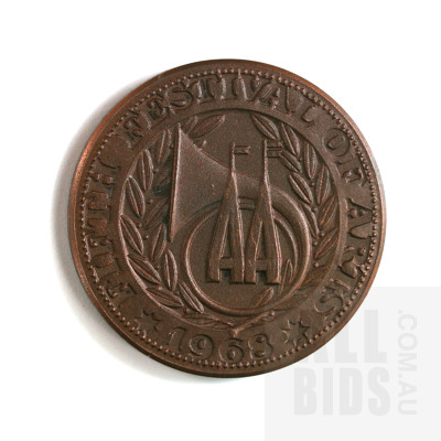 1968 Fifth Adelaide Festival of Arts Medal