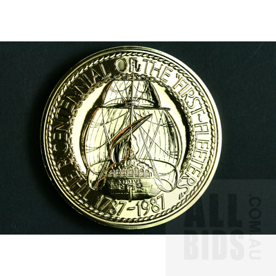 1987 Bicentennial of the First Fleeters Medal