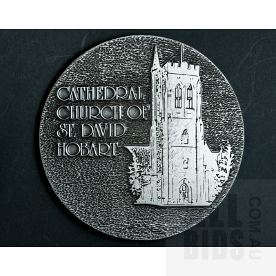 1994 Cathedral Church of Sir David Hobart Centenary Medal - Royal Visit