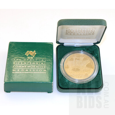 Official Bicentennial Commemorative Medallion