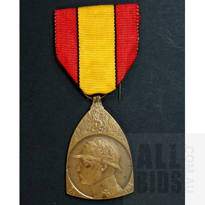 Belgian Commemorative Medal of the 1914-1918 War