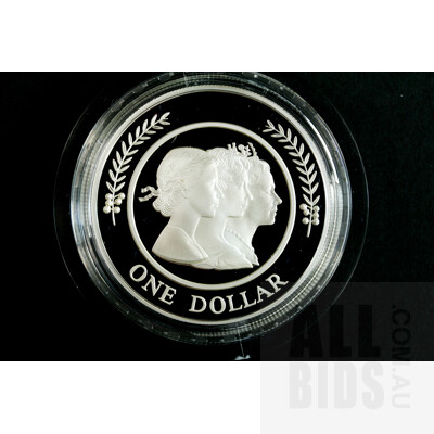 1999 $1 Silver Proof Coin - Majestic Images