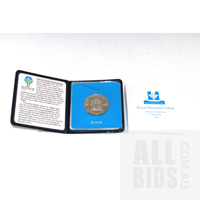 1985 $10 Silver UNC Coin - State Series - Victoria