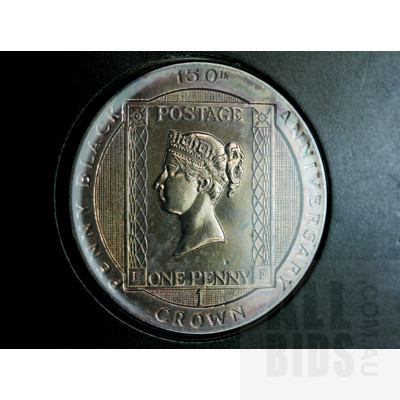 United Kingdom 1993 Proof Coin Set & Penny Black Commemorative Crowns