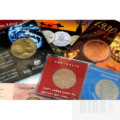 Selection of Australian Commemorative Coins