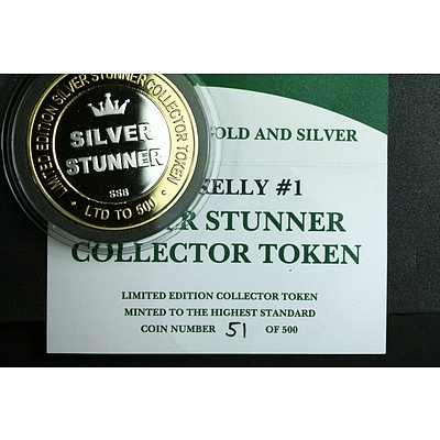Ltd Edition Silver Stunner Coin - Ned Kelly 1