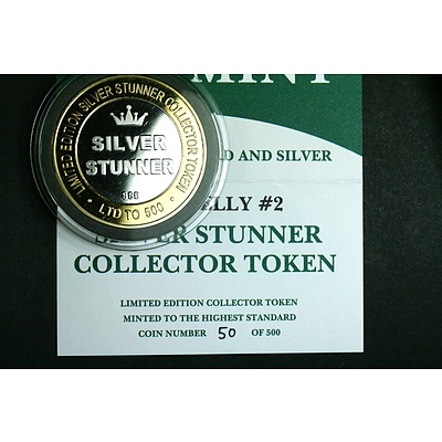 Ltd Edition Silver Stunner Coin - Ned Kelly 2