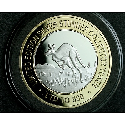 Ltd Edition Silver Stunner Coin - Kangaroo