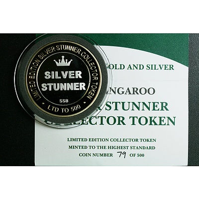 Ltd Edition Silver Stunner Coin - Kangaroo