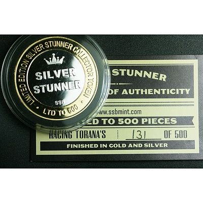 Ltd Edition Silver Stunner Coin - Racing Toranas