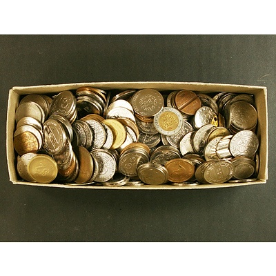 2.2kg Box of Tokens and Medallions