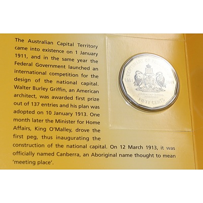 2001 Australian Capital Territory Uncirculated Coin Set