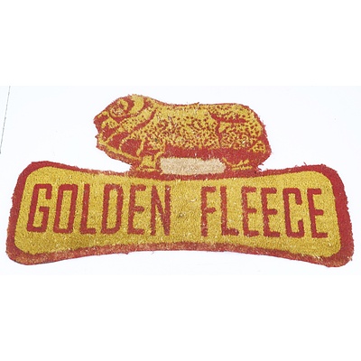 Golden Fleece Door Mat