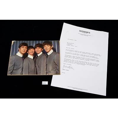 Vintage Beatles Photograph